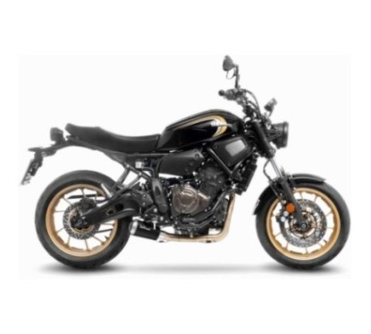 LEOVINCE AUSPUFFSCHALLDAMPFER LV-10 BLACK EDITION YAMAHA XSR700 XTRIBUTE 21-23 EDELSTAHL