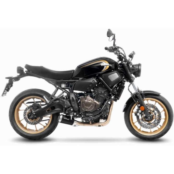 LEOVINCE TERMINALE SCARICO LV-10 BLACK EDITION PER YAMAHA XSR700/XTRIBUTE 21-23 INOX