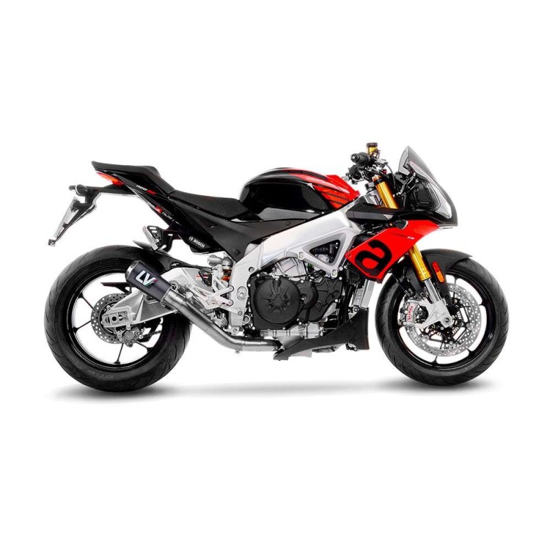 LEOVINCE AUSPUFFSCHALLDAMPFER LV-10 KOHLEFASER APRILIA TUONO V4 1100 FABRIK 21-24 KOHLEFASER