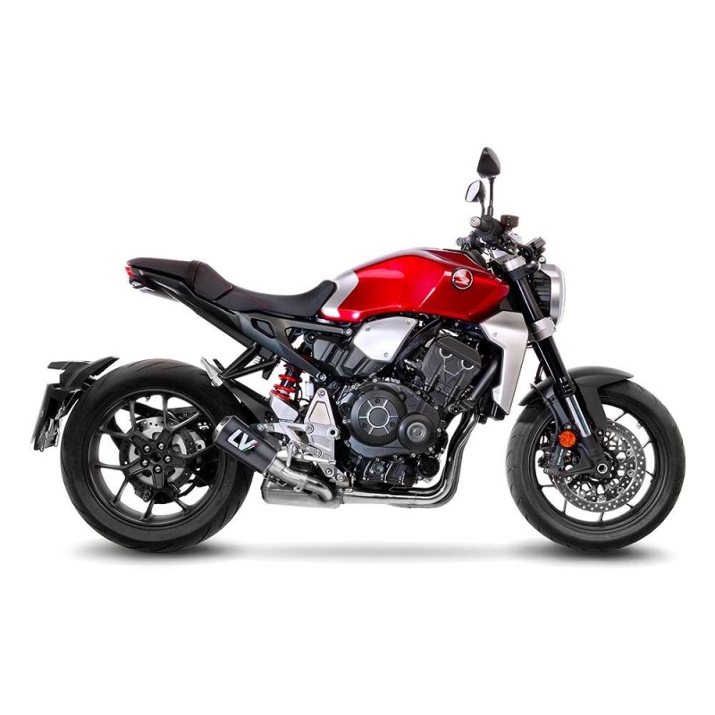 LEOVINCE AUSPUFFSCHALLDAMPFER LV-10 KOHLENSTOFFFASER HONDA CB1000 R NEO SPORTS CAFE 18-20 KOHLENSTOFFFASER