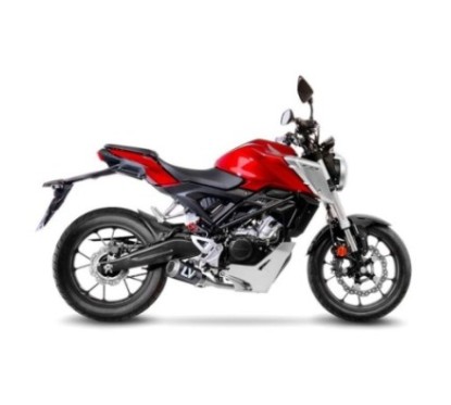 ESCAPE LEOVINCE LV-10 FIBRA DE CARBONO HONDA CB125 R NEO SPORTS CAFE 18-20 FIBRA DE CARBONO