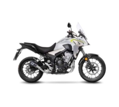 POT D'ECHAPPEMENT LEOVINCE LV-10 CARBON FIBERS HONDA CB500 X 19-21 CARBON