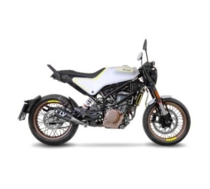 ESCAPE LEOVINCE LV-10 FIBRA DE CARBONO PARA HUSQVARNA SVARTPILEN 401 18-19 CARBONO