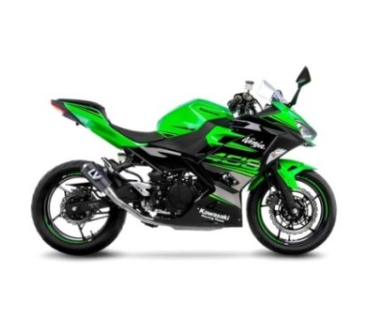 LEOVINCE AUSPUFFSCHALLDAMPFER LV-10 KOHLEFASER KAWASAKI NINJA 400 18-23 KOHLEFASER