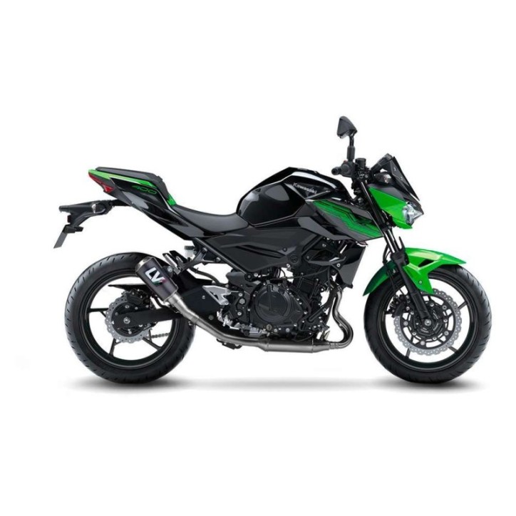 ESCAPE LEOVINCE LV-10 FIBRA DE CARBONO PARA KAWASAKI Z400 19-23 CARBONO