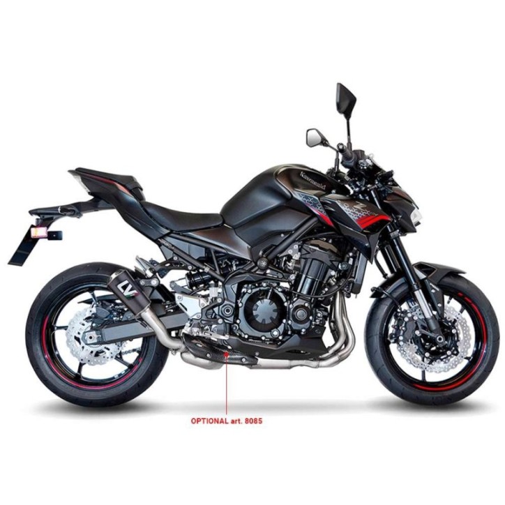 POT D'ECHAPPEMENT LEOVINCE LV-10 CARBON FIBRES POUR KAWASAKI Z900 20-24 CARBON