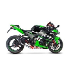 LEOVINCE TERMINALE SCARICO LV-10 CARBON FIBER KAWASAKI ZX-10R NINJA 16-20 FIBRA DI CARBONIO