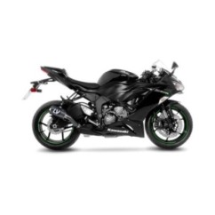 LEOVINCE AUSPUFFSCHALLDAMPFER LV-10 KOHLEFASER KAWASAKI ZX-6R 636 NINJA 13-16 KOHLEFASER