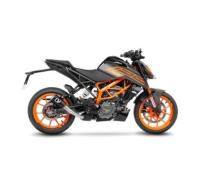 ESCAPE LEOVINCE LV-10 FIBRA DE CARBONO KTM DUKE 125 21-23 FIBRA DE CARBONO