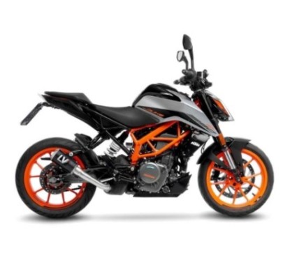 ESCAPE LEOVINCE LV-10 FIBRA DE CARBONO KTM DUKE 390 21-23 FIBRA DE CARBONO