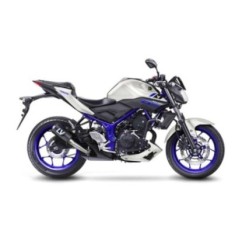 LEOVINCE TERMINALE SCARICO LV-10 CARBON FIBER YAMAHA MT-03 16-19 FIBRA DI CARBONIO