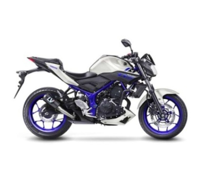 LEOVINCE TERMINALE SCARICO LV-10 CARBON FIBER YAMAHA MT-03 16-19 FIBRA DI CARBONIO