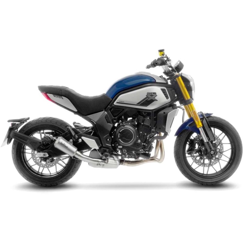 LEOVINCE TERMINALE SCARICO LV-10 CFMOTO 700 CL-X HERITAGE SPORT 21-23 ACCIAIO INOX