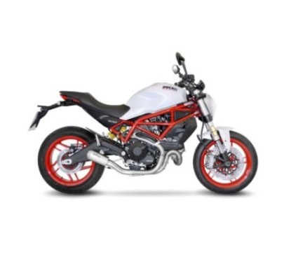 LEOVINCE AUSPUFFSCHALLDAMPFER LV-10 DUCATI MONSTER 797 17-20 EDELSTAHL