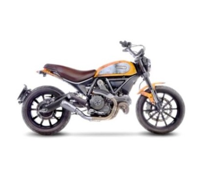 LEOVINCE AUSPUFFSCHALLDAMPFER LV-10 DUCATI SCRAMBLER 800 ICON CLASSIC 15-16 EDELSTAHL