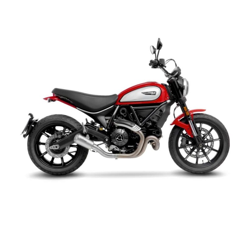 LEOVINCE AUSPUFFSCHALLDAMPFER LV-10 DUCATI SCRAMBLER ICON 21-22 EDELSTAHL