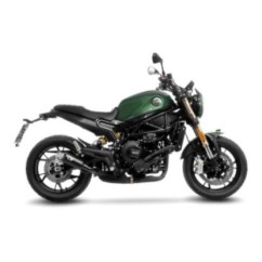 LEOVINCE TERMINALE SCARICO LV-10 FULL BLACK BENELLI LEONCINO 800 22-24 ACCIAIO INOX