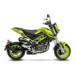 SILENCIADOR DE ESCAPE LEOVINCE LV-10 COMPLETO NEGRO BENELLI TNT TORNADO NAKED T 125 17-24 ACERO INOXIDABLE