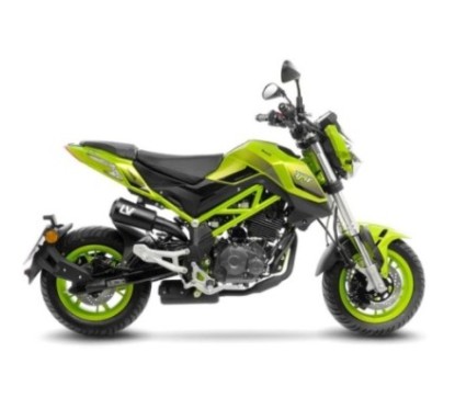 SILENCIADOR DE ESCAPE LEOVINCE LV-10 COMPLETO NEGRO BENELLI TNT TORNADO NAKED T 125 17-24 ACERO INOXIDABLE