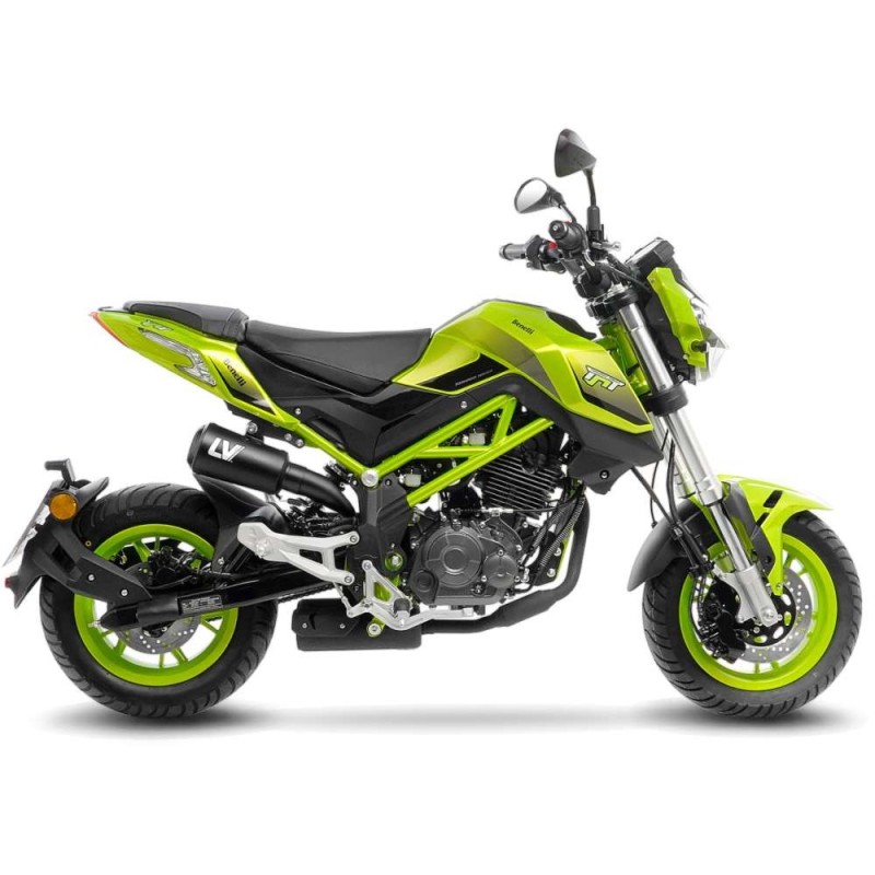 SILENCIADOR DE ESCAPE LEOVINCE LV-10 COMPLETO NEGRO BENELLI TNT TORNADO NAKED T 135 17-23 ACERO INOXIDABLE