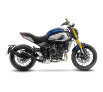 ESCAPE LEOVINCE LV-10 FULL NEGRO CFMOTO 700 CL-X HERITAGE SPORT 21-23 ACERO INOXIDABLE