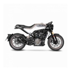 LEOVINCE TERMINALE SCARICO LV-10 FULL BLACK PER HUSQVARNA SVARTPILEN 401 20-23 INOX