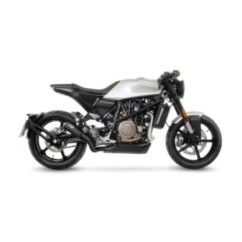 LEOVINCE TERMINALE SCARICO LV-10 FULL BLACK HUSQVARNA VITPILEN 701 18-20 ACCIAIO INOX