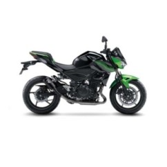 SILENCIADOR DE ESCAPE LEOVINCE LV-10 FULL NEGRO KAWASAKI Z400 19-23 ACERO INOXIDABLE