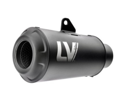 LEOVINCE TERMINALE SCARICO LV-10 FULL BLACK KAWASAKI Z500 2024 ACCIAIO INOX