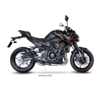 LEOVINCE TERMINALE SCARICO LV-10 FULL BLACK KAWASAKI Z900 20-24 ACCIAIO INOX