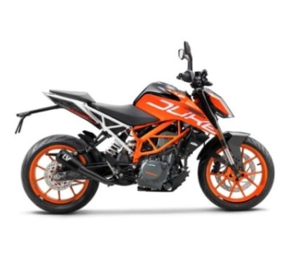 LEOVINCE AUSPUFFSCHALLDAMPFER LV-10 VOLL SCHWARZ KTM DUKE 390 17-20 EDELSTAHL