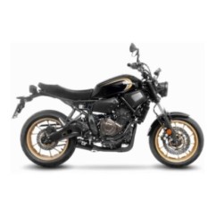 LEOVINCE AUSPUFF LV-10 VOLL SCHWARZ YAMAHA XSR700 XTRIBUTE 21-23 EDELSTAHL