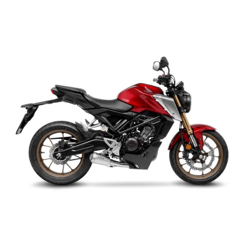 SILENCIADOR DE ESCAPE LEOVINCE LV-10 HONDA CB125 R NEO SPORTS CAFE 21-23 ACERO INOXIDABLE