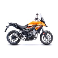 SILENCIADOR DE ESCAPE LEOVINCE LV-10 HONDA CB500 X 17-18 ACERO INOXIDABLE