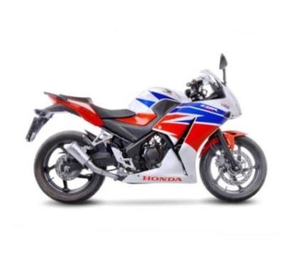 SILENCIADOR DE ESCAPE LEOVINCE LV-10 HONDA CBR300 R 15-17 ACERO INOXIDABLE