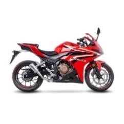 LEOVINCE LV-10 AUSPUFFSCHALLDAMPFER HONDA CBR500 R 16-18 EDELSTAHL