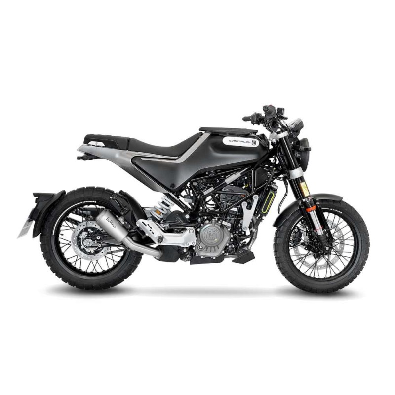 LEOVINCE TERMINALE SCARICO LV-10 PER HUSQVARNA SVARTPILEN 125 21-23 INOX