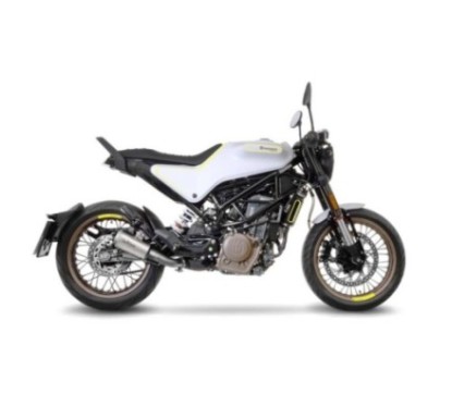 LEOVINCE TERMINALE SCARICO LV-10 PER HUSQVARNA SVARTPILEN 401 18-19 INOX