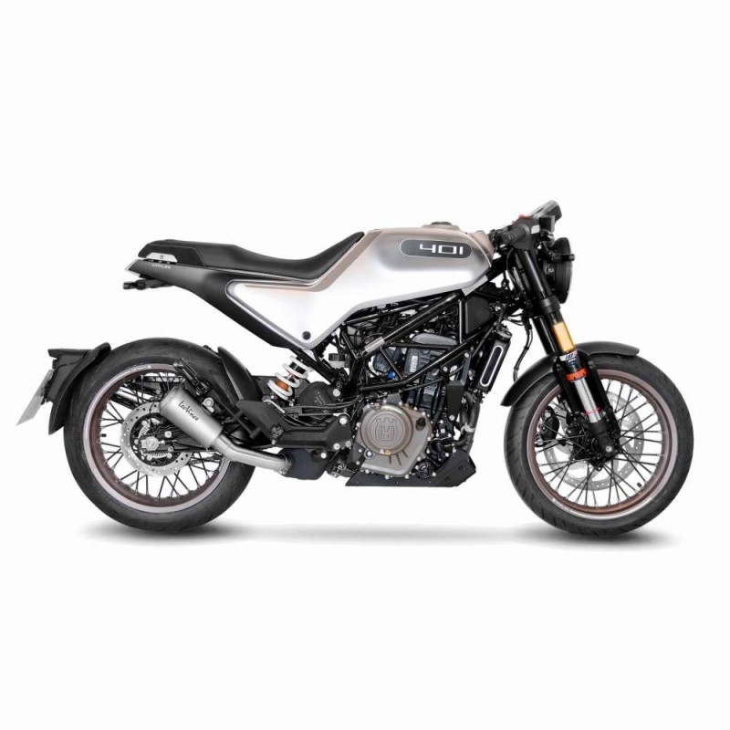 LEOVINCE TERMINALE SCARICO LV-10 HUSQVARNA VITPILEN 401 20-23 ACCIAIO INOX