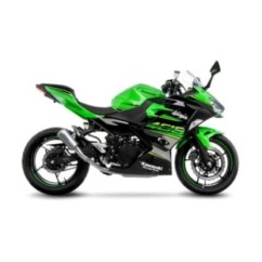 LEOVINCE TERMINALE SCARICO LV-10 KAWASAKI NINJA 400 18-23 ACCIAIO INOX