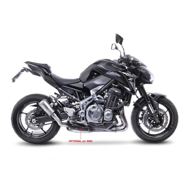 LEOVINCE TERMINALE SCARICO LV-10 KAWASAKI Z900 17-19 ACCIAIO INOX