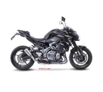 LEOVINCE TERMINALE SCARICO LV-10 KAWASAKI Z900 17-19 ACCIAIO INOX