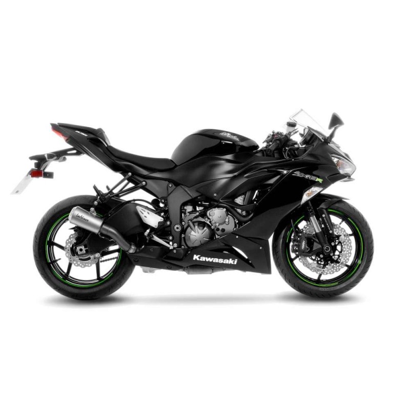 LEOVINCE AUSPUFFSCHALLDAMPFER LV-10 KAWASAKI ZX-6R 636 NINJA 13-16 EDELSTAHL