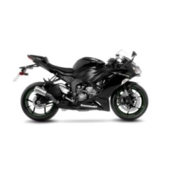 LEOVINCE AUSPUFFSCHALLDAMPFER LV-10 KAWASAKI ZX-6R NINJA 09-16 EDELSTAHL