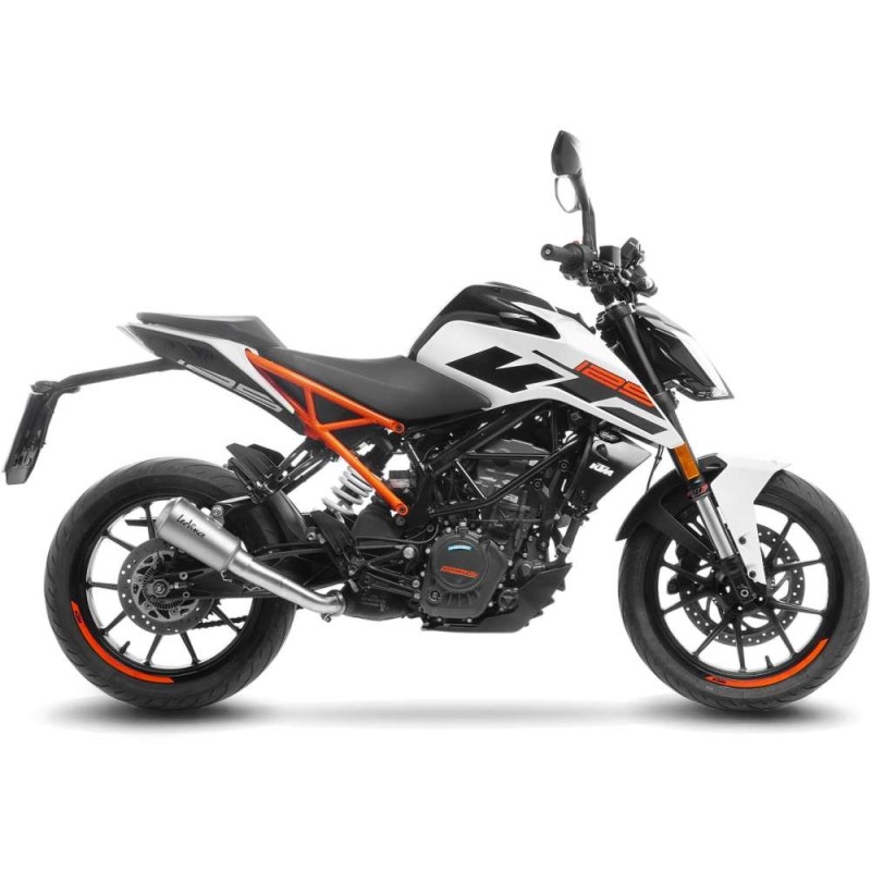 ESCAPE LEOVINCE LV-10 KTM DUKE 125 17-20 ACERO INOXIDABLE