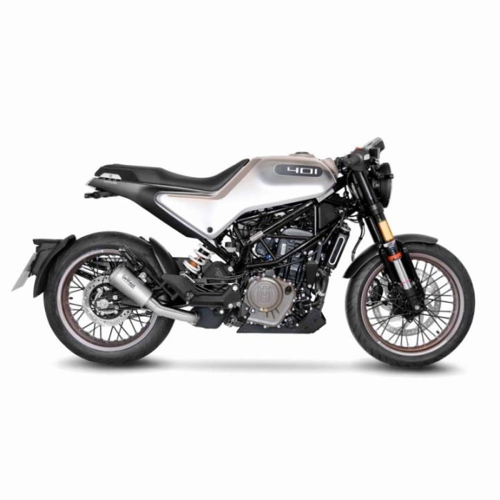 LEOVINCE TERMINALE SCARICO LV-10 TITANIUM PER HUSQVARNA SVARTPILEN 125 21-23 TITANIO