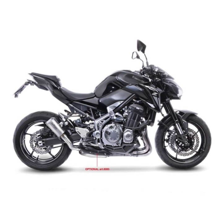 LEOVINCE TERMINALE SCARICO LV-10 TITANIUM PER KAWASAKI Z900 17-19 TITANIO