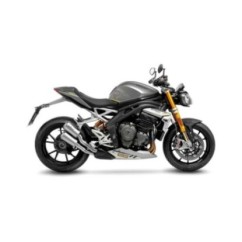 LEOVINCE EXHAUST LV-10 TRIUMPH SPEED TRIPLE 1200 RR 22-24 STAINLESS STEEL