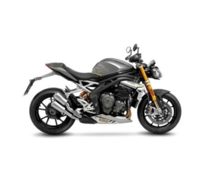 LEOVINCE EXHAUST LV-10 TRIUMPH SPEED TRIPLE 1200 RR 22-24 STAINLESS STEEL