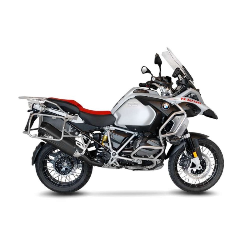 SILENCIADOR DE ESCAPE LEOVINCE LV-12 BLACK EDITION BMW R 1250 GS 19-23 ACERO INOXIDABLE